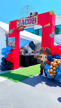 Cargar imagen en el visor de la galería, Backdrop Pirata - Aventura Cumpleañera