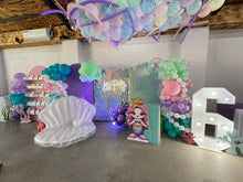 Cargar imagen en el visor de la galería, Backdrop Sirenita