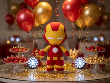 Cargar imagen en el visor de la galería, Iron Man de Fieltro – Hecho a Mano | 35 cm