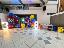 Cargar imagen en el visor de la galería, Backdrop Doble + Número led