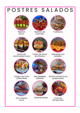 Cargar imagen en el visor de la galería, Lista de postres