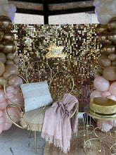 Cargar imagen en el visor de la galería, Backdrop Shimmer - Happy B-day