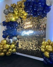 Cargar imagen en el visor de la galería, BackDrop Shimmer Happy B-day