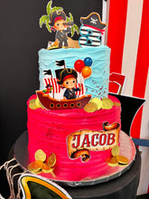 Cargar imagen en el visor de la galería, Backdrop Pirata - Aventura Cumpleañera
