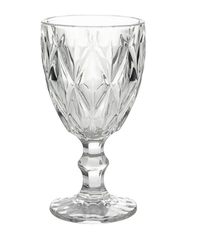 Copa Transparente Estilo Cristal  [Renta]