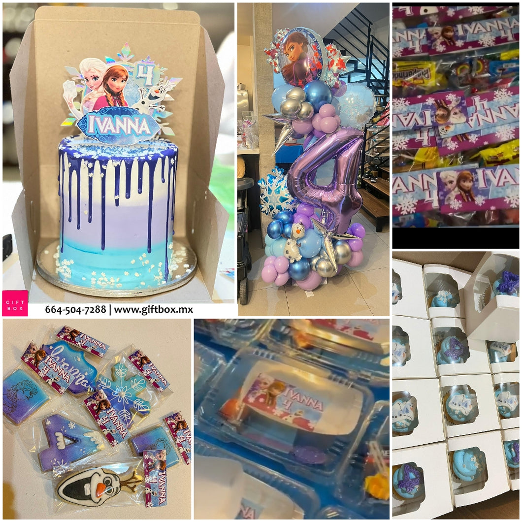 Paquete Colegio: LunchBox Party - Frozen