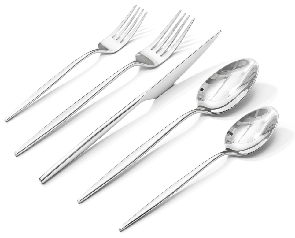 Set de Cubiertos en Acero Inoxidable [Renta]