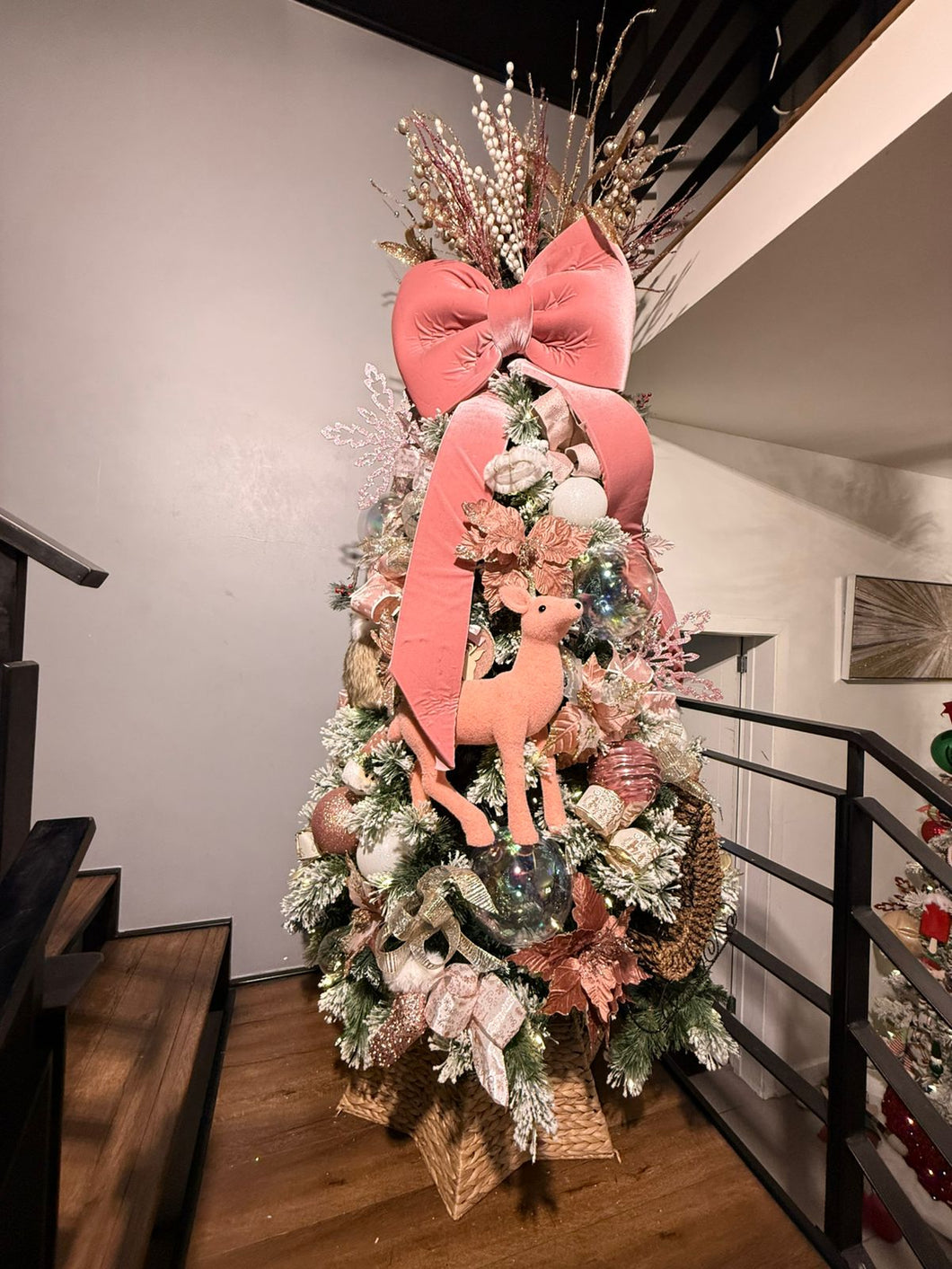 🎄 Navidad Rosa Blush & Champagne Dreams 🎄