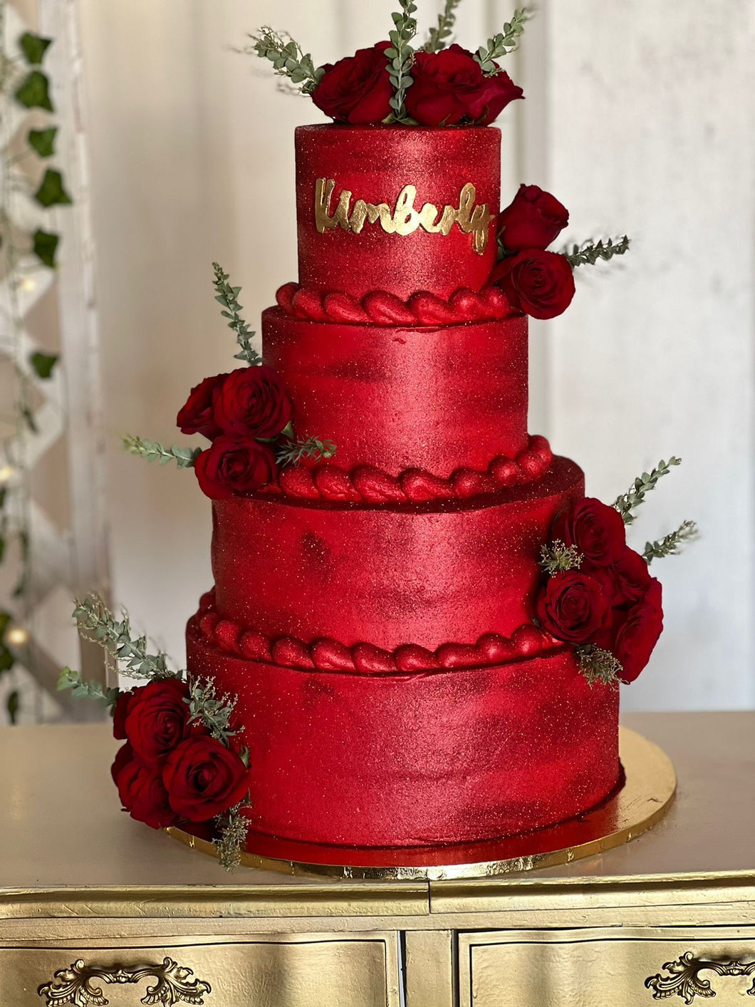 Cake Red - XV años